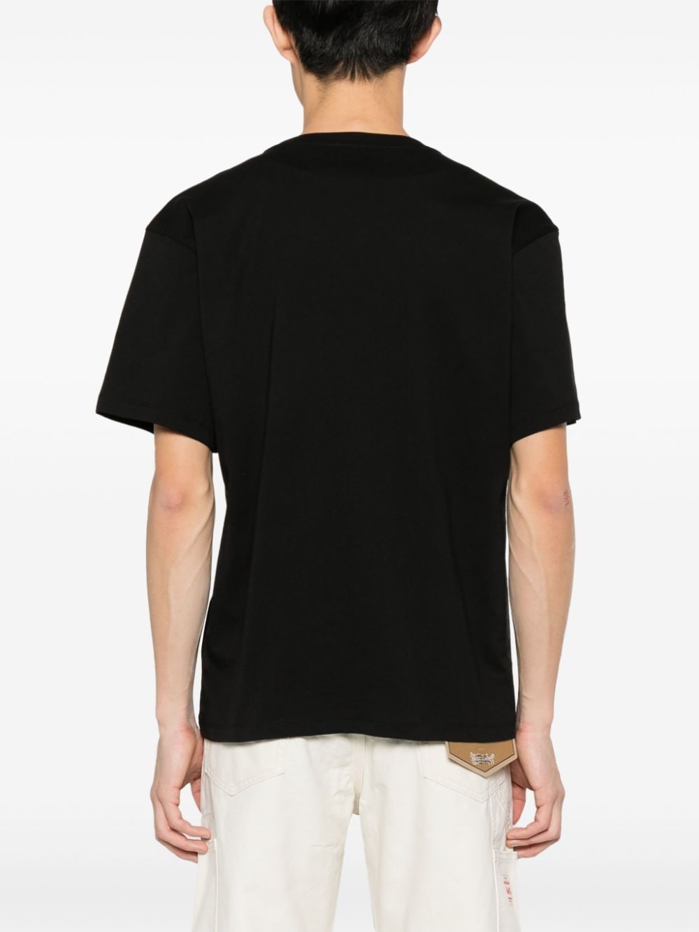 Shop Rassvet Paccbet Logo-print T-shirt In Black