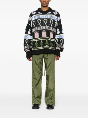 パーカー・フーディ MAGLIANO Men Sweater R5801182809 ユニセックス ゆったり ハーフボタン ニット パーカー n347