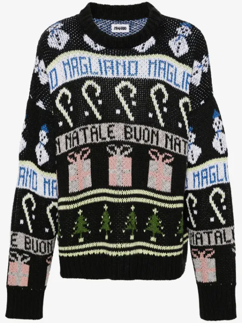 Magliano crew-neck jacquard jumper