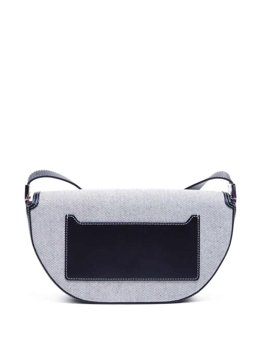Burberry Pre-Owned Schoudertas met logo-applicatie - Grijs