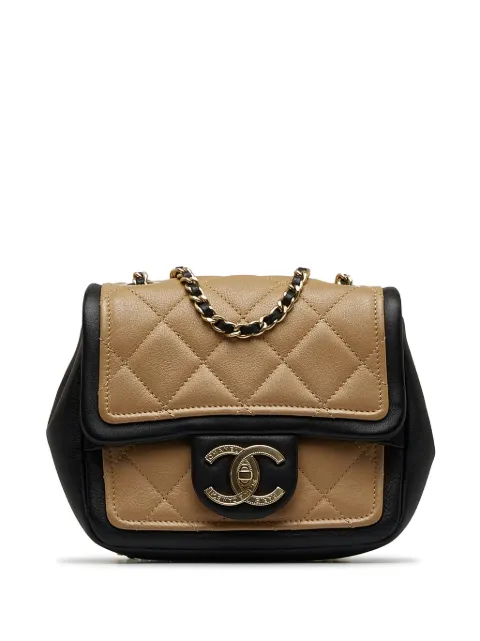 CHANEL Pre-Owned 2014 mini Square Graphic Flap crossbody bag