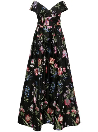 【送料関税込】MARCHESA NOTTE ドレス 花柄 Alexis Gown 送料関税込】MARCHESA NOTTE ドレス 花柄 Alexis Gown