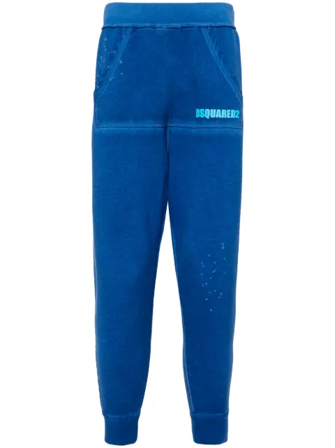 DSQUARED2 logo-print cotton track pants