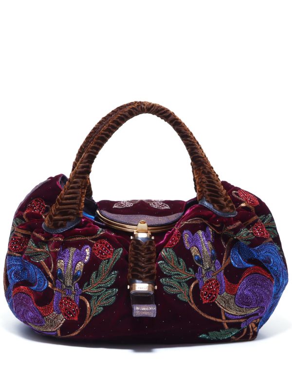 Fendi hotsell velvet bag