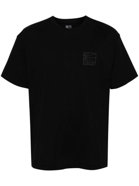  RASSVET Katoenen T-shirt met logo-reliëf