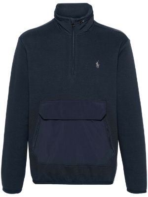 Polo Ralph Lauren zip up Piqu Hoodie Farfetch