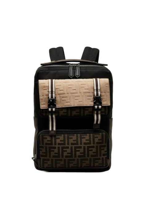 Fendi Pre-Owned 2000-2010 Zucca Multi-Pocket backpack