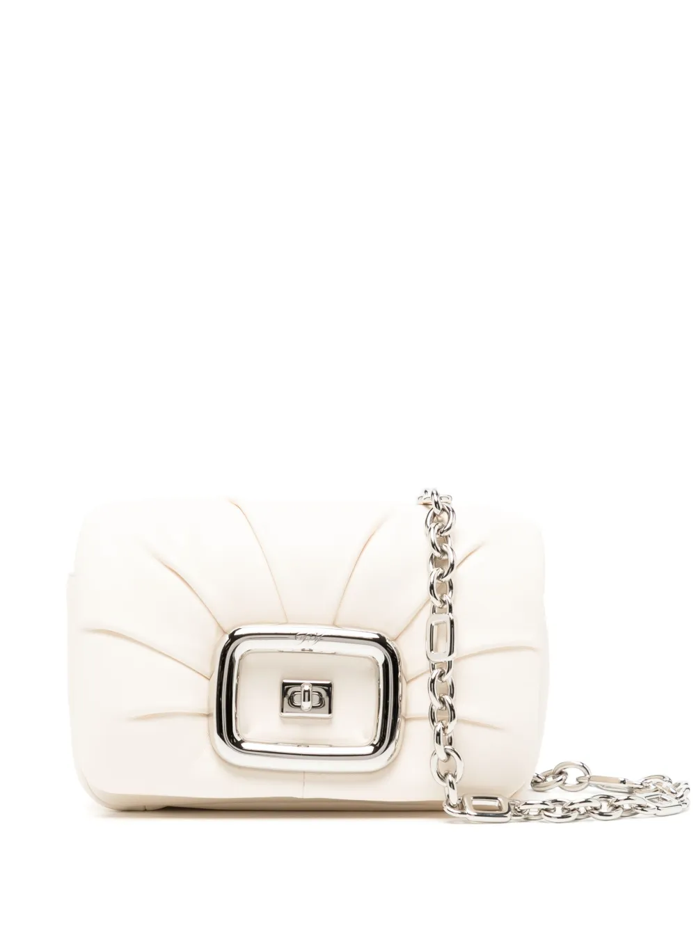 Roger Vivier Viv' Choc crossobody bag | White | Image 1