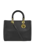 Christian Dior Pre-Owned 2002 pre-owned Lady Dior two-way handbag - Black