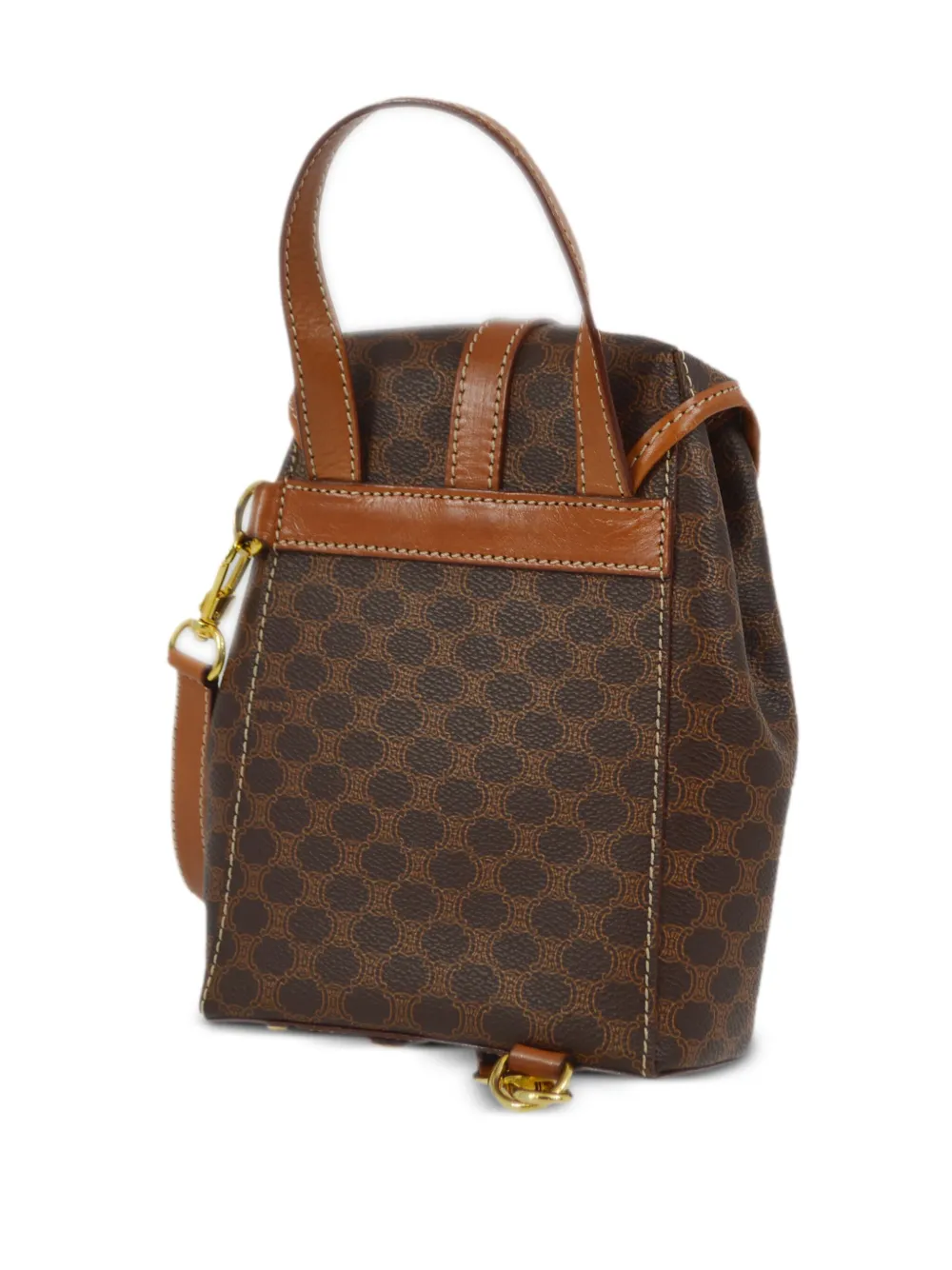 Céline Pre-Owned 1990-2000s Macadam handtas - Bruin