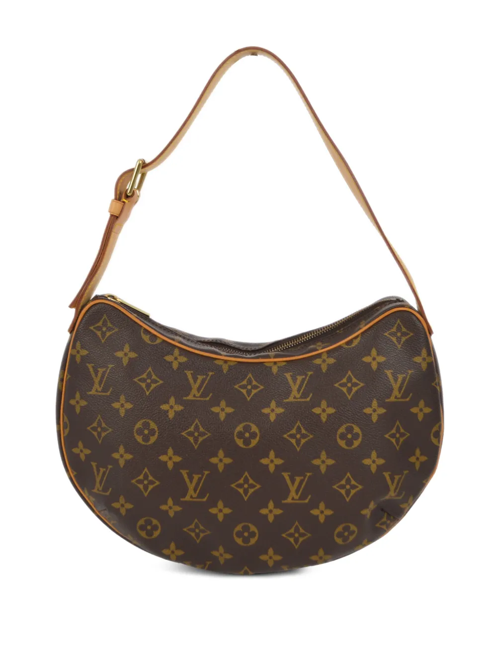 Louis Vuitton Pre Owned 2003 pre owned Monogram Croissant MM Shoulder Bag Braun FARFETCH DE