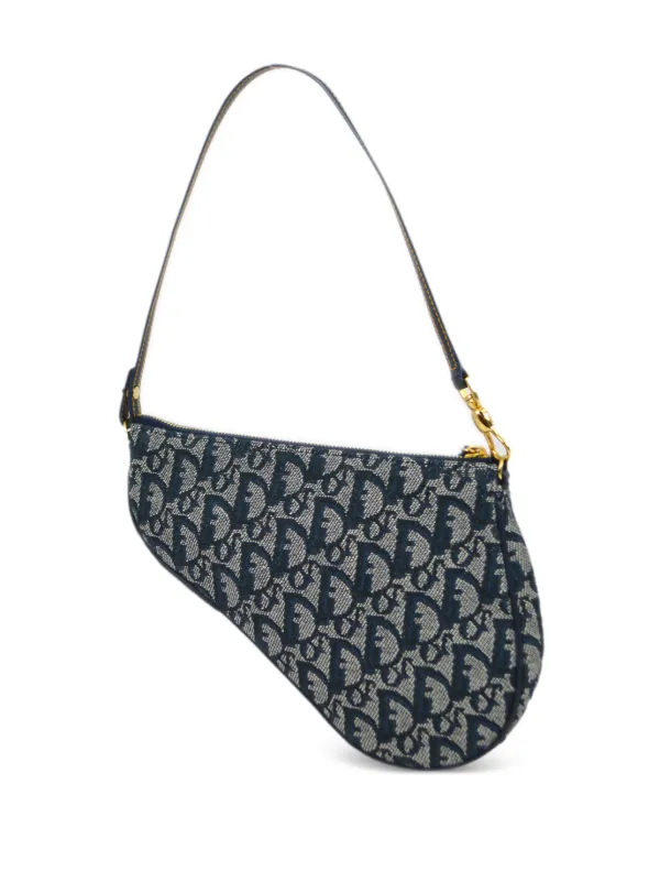 Christian Dior Pre Owned 2003 pre owned Mini Trotter Saddle Bag