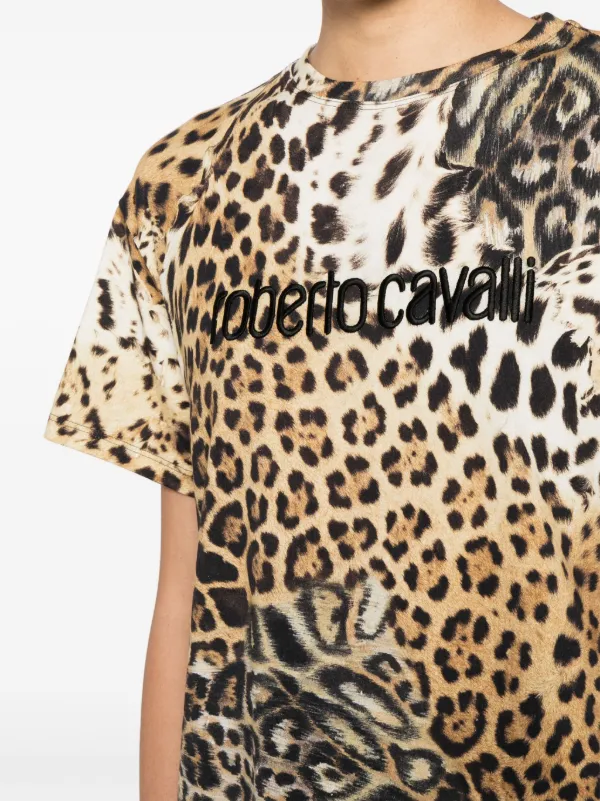 cheetah print tight shirt