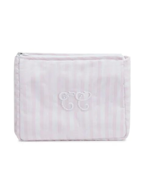 Tartine Et Chocolat striped cotton toiletry bag