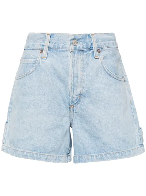 AGOLDE Magda denim shorts