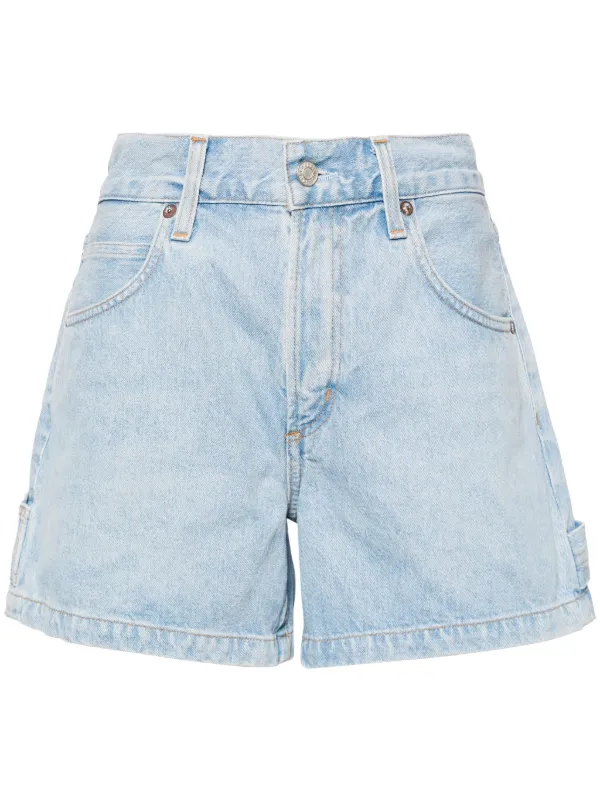 ショートパンツ MAGDA BUTRYM Woman Short Blue 686423 BLUE Denim shorts in blue - Magda Butrym | Mytheresa