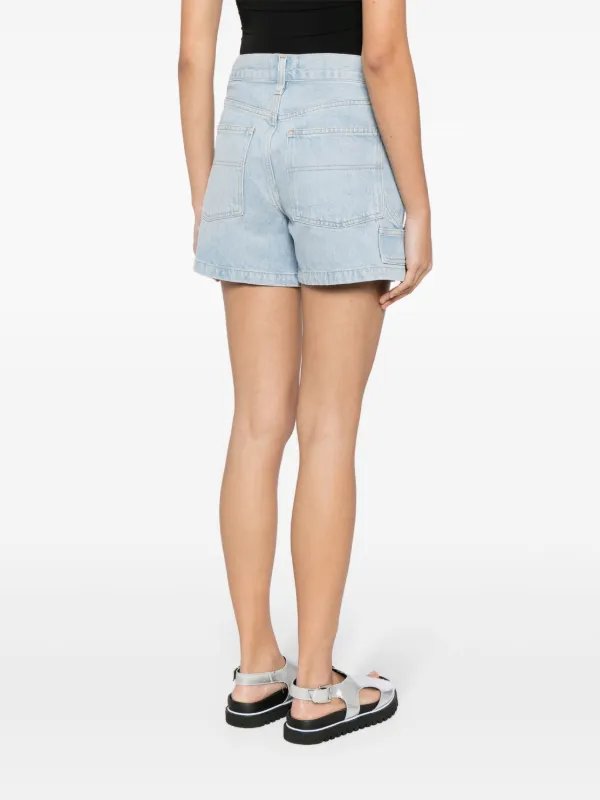 ショートパンツ MAGDA BUTRYM Woman Short Blue 686423 BLUE Denim shorts in blue - Magda Butrym | Mytheresa