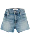 FRAME Le Cut-Off denim shorts - Blue