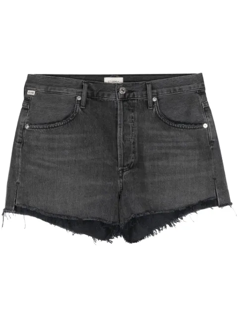 Citizens of Humanity Annabelle raw-cut denim shorts