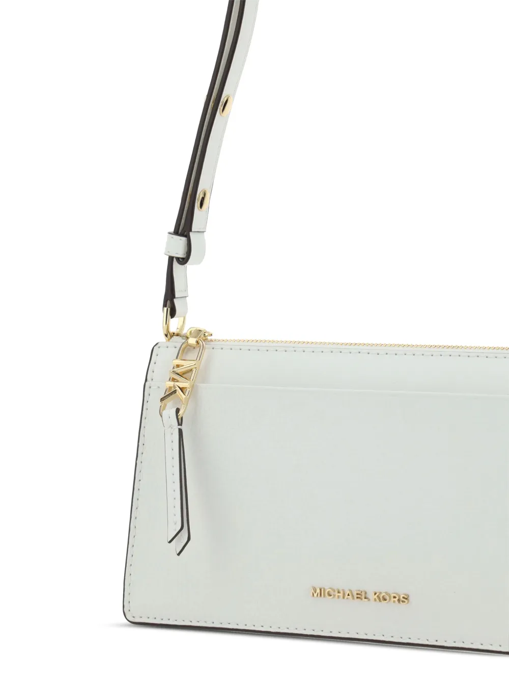 Michael Kors Empire Shoulder Bag White FARFETCH UK