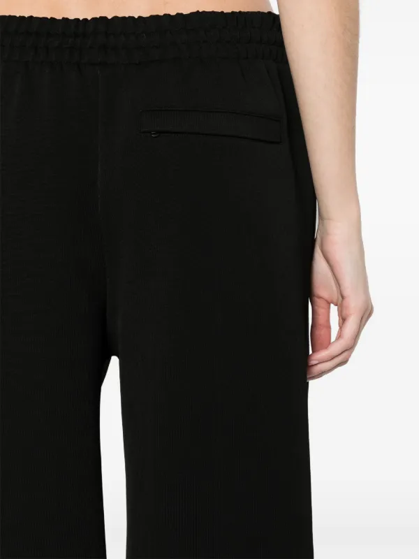 WARDROBE.NYC Ribbed straight-leg Trousers | Black | FARFETCH