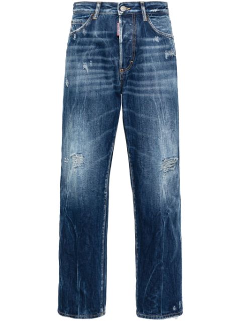 DSQUARED2 mid-rise straight-leg jeans Women