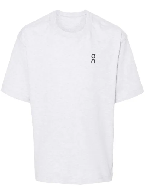 On Running monogram-print cotton T-shirt