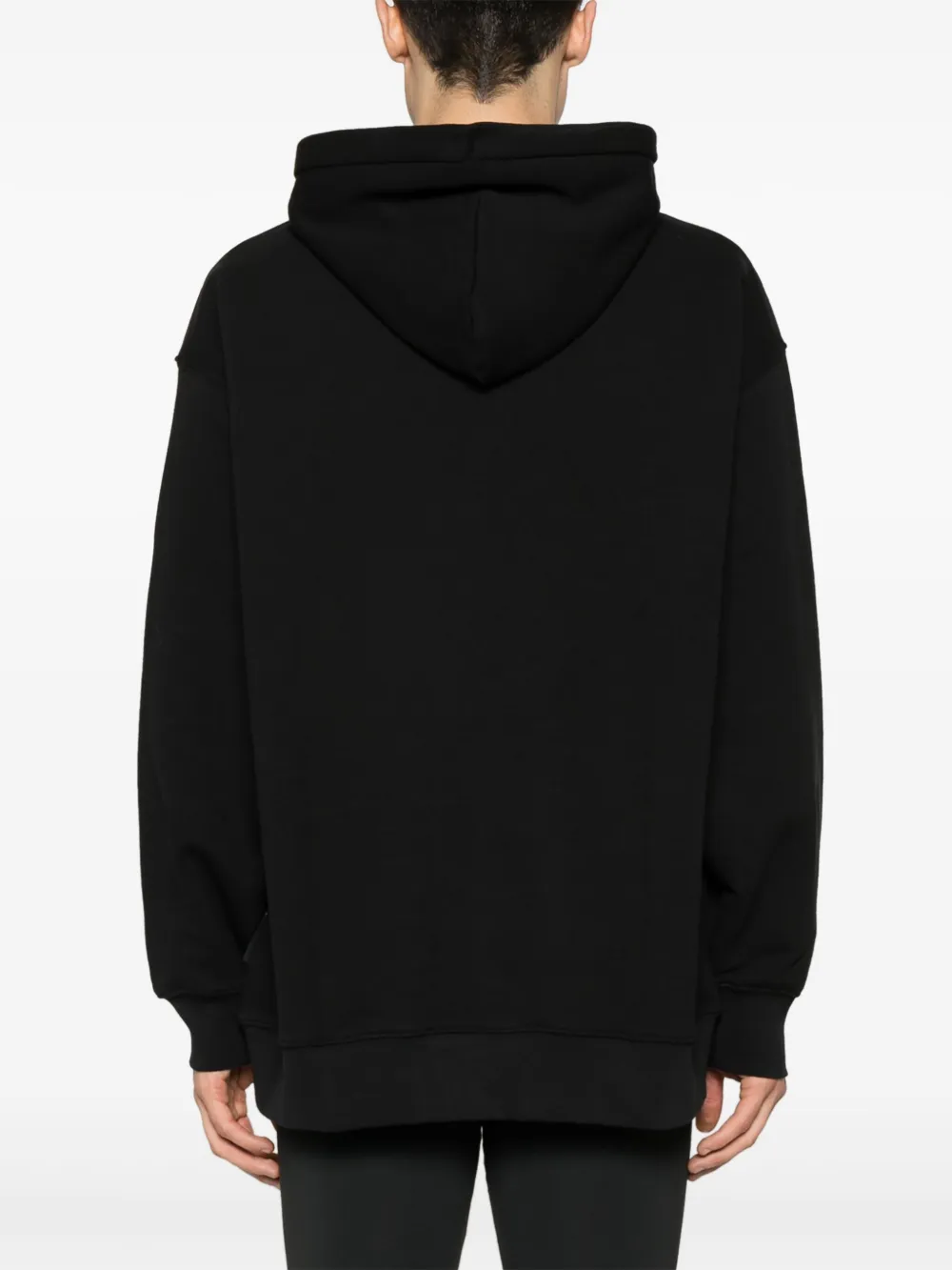 On Running Hoodie met monogramprint Zwart