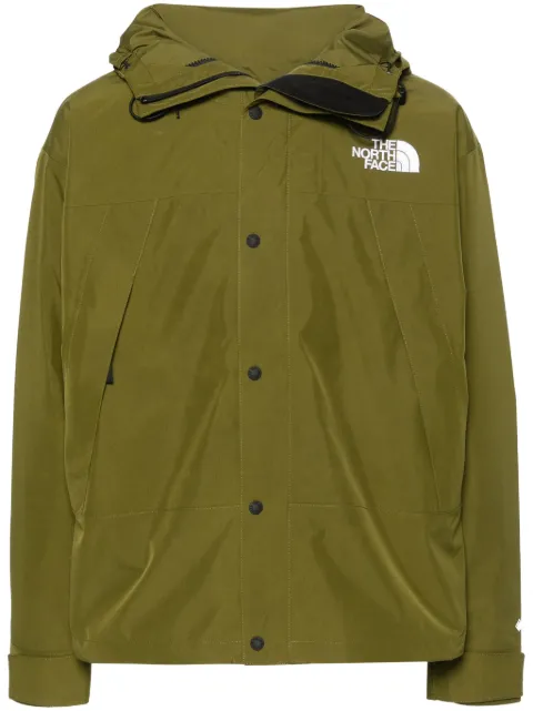 The North Face logo-embroidered hooded jacket