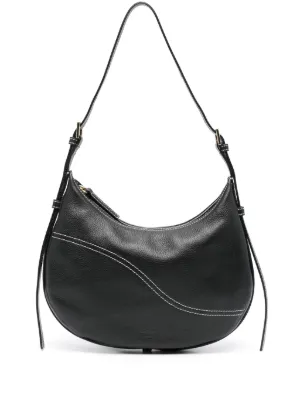 BY FAR Bolsa De Ombro Issa | Preto | FARFETCH BR