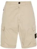 Stone Island Compass-badge cargo shorts - Neutrals