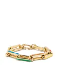 Lauren Rubinski 14kt yellow gold chain-link bracelet