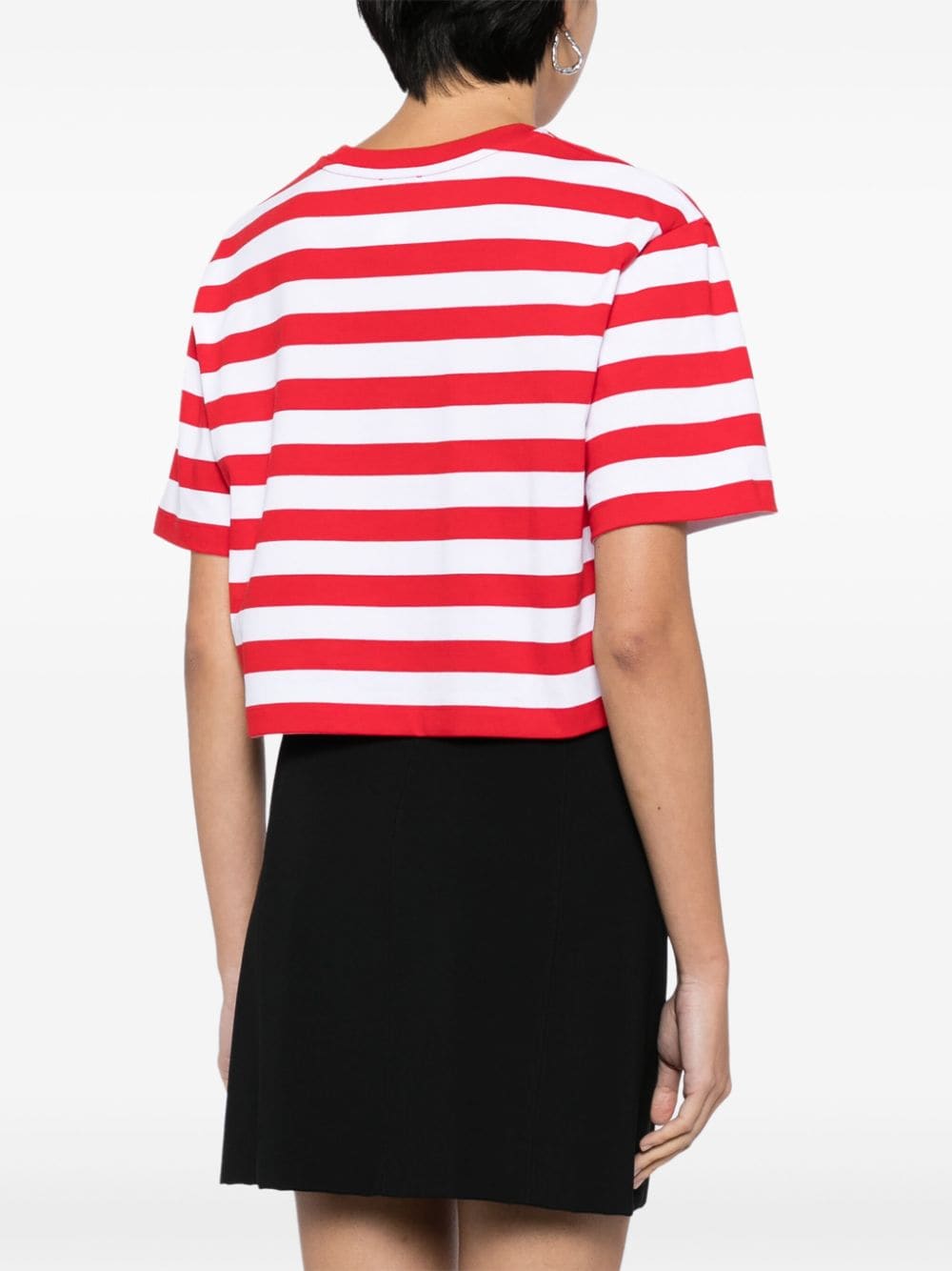 Patou Cropped T-shirt Rood