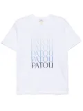 Patou Patou Patou organic-cotton T-shirt - White