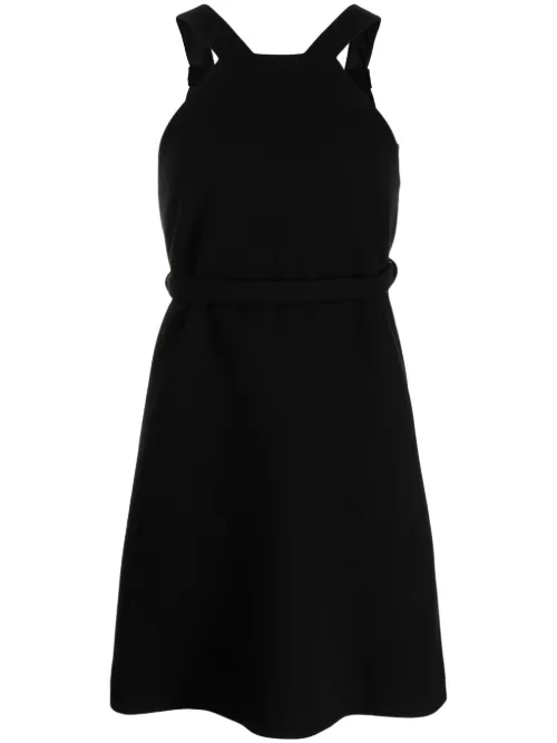 Robe courte en laine à dos-nu - Patou - Modalova