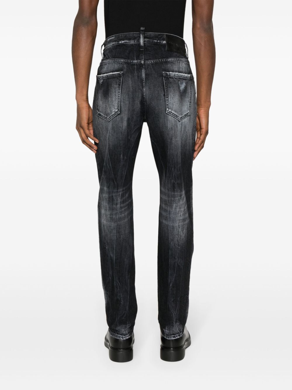 DSQUARED2 642 distressed slim-leg jeans Men