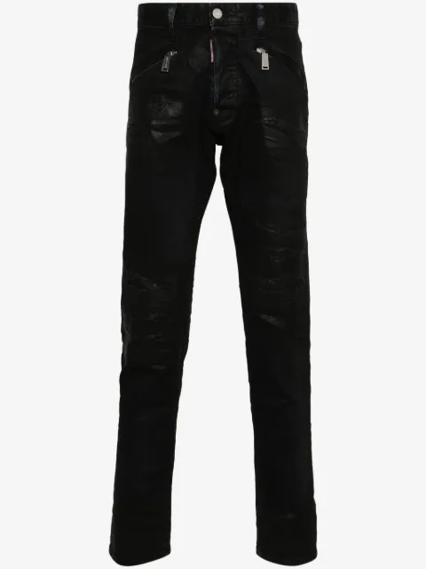 DSQUARED2 jeans slim con efecto quemado