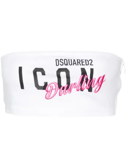 DSQUARED2 Darling cotton tank top