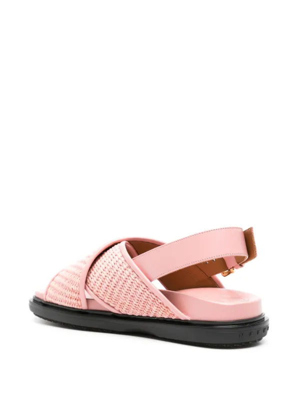 【送料&関税込】Marni Fussbett Sandals Marni Fussbett Slingback Sandals | Pink | FARFETCH