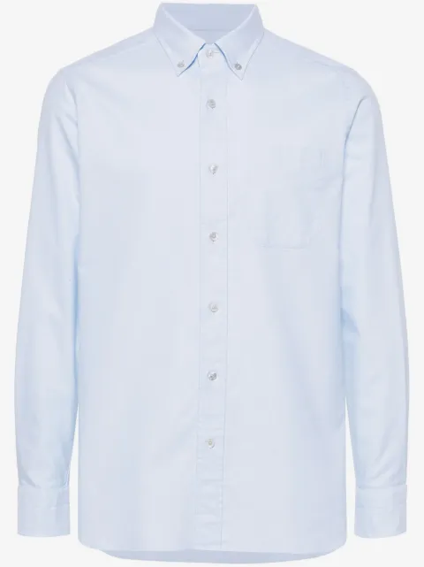 TOM FORD button-down collar cotton shirt