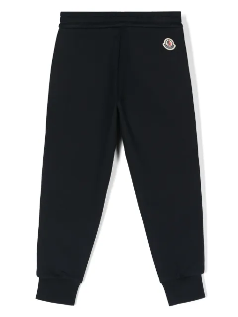 Moncler Enfant striped cotton track pants