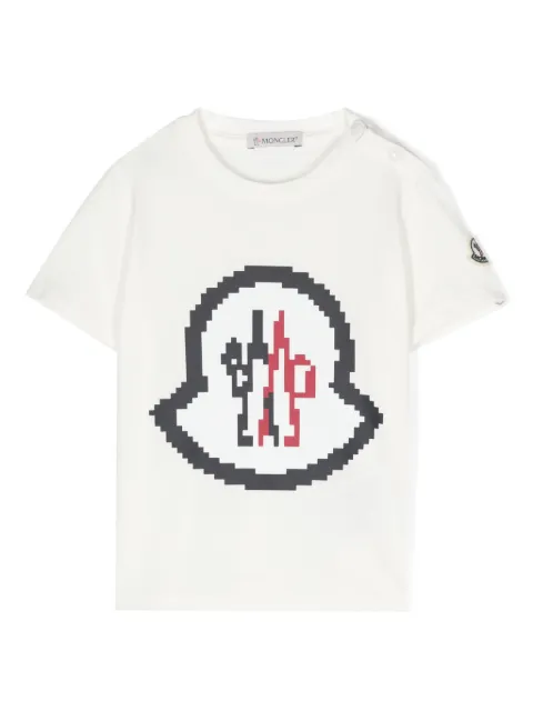 Moncler Enfant logo-print cotton T-shirt