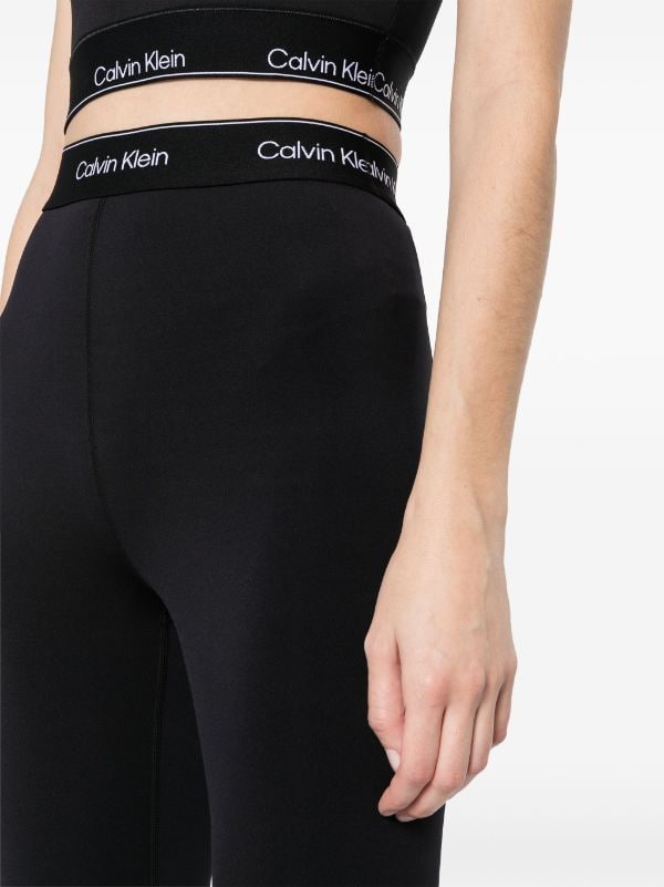 Calvin Klein logo-waistband Leggings - Farfetch