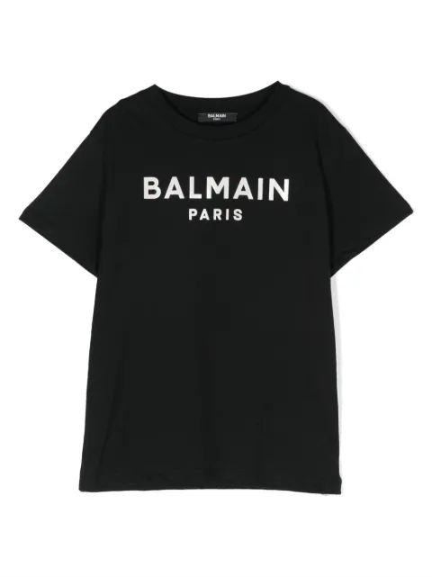Balmain Kids logo-print T-shirt