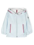 Moncler Enfant Granduc logo-patch hooded jacket - Blue