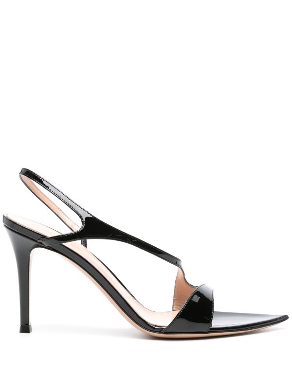 Gianvito rossi 2025 leather slingback sandals