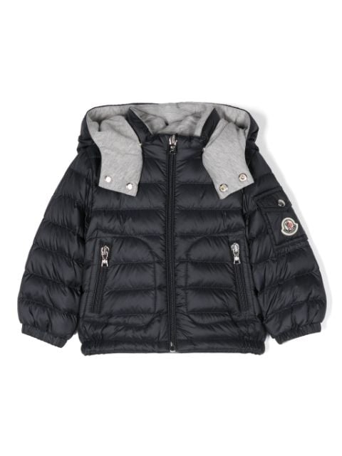 Moncler Enfant Lauros quilted hooded jacket