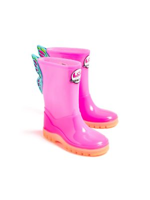 Neon wellies hotsell