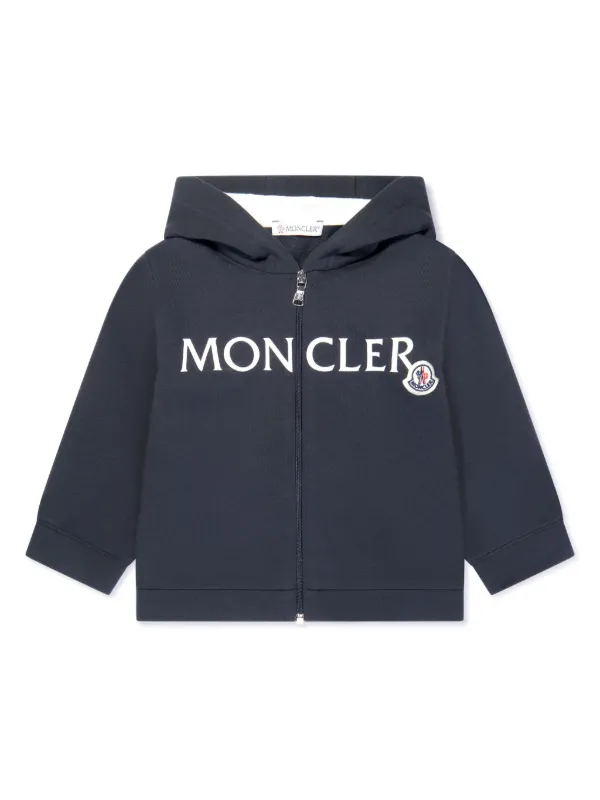 Moncler Enfant logo-print Tracksuit | Blue | FARFETCH