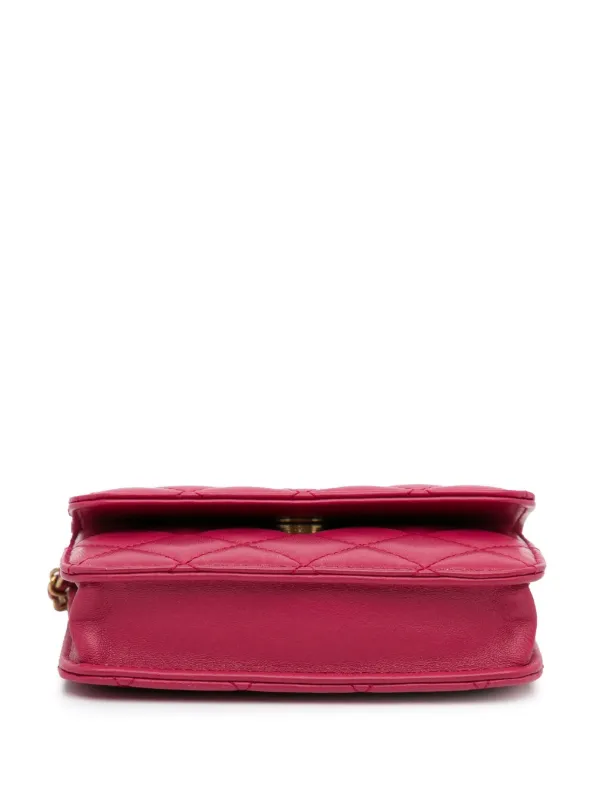 CHANEL Pre-Owned 2020 キルティング ショルダーバッグ | ピンク